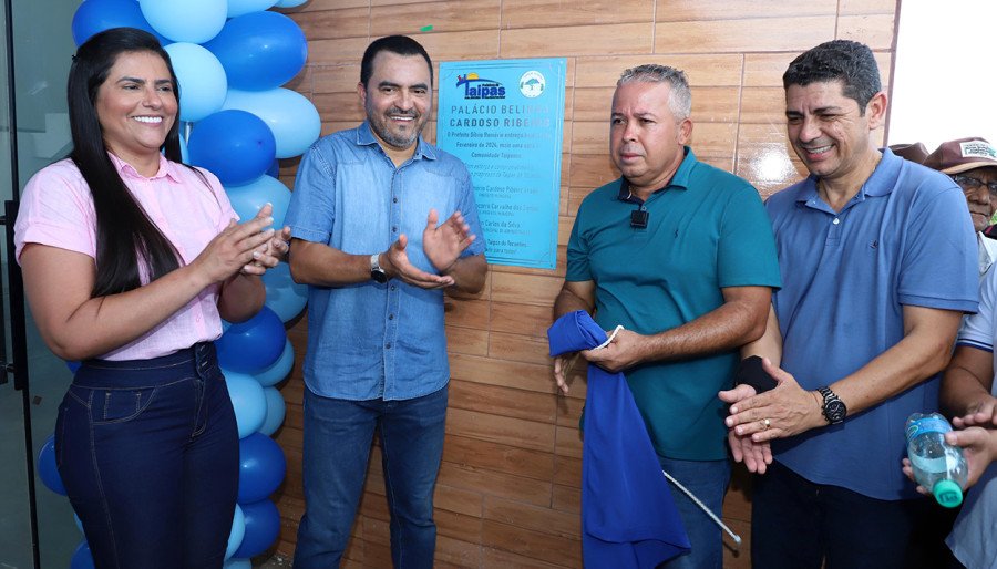 Programação de aniversário de Taipas contou com a presença do governador Wanderlei Barbosa (Foto: Antônio Gonçalves)