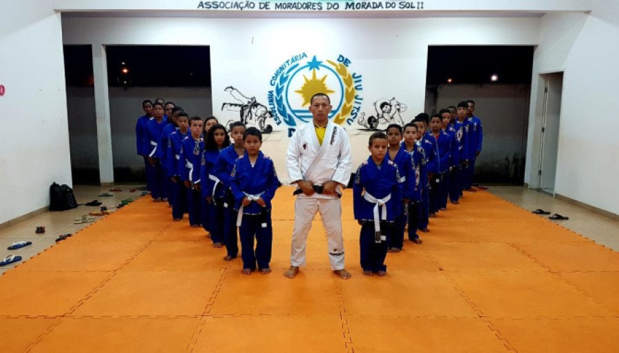Escolinha Comunitária de Jiu Jitsu - 6º BPM (Foto: Ascom/PMTO)