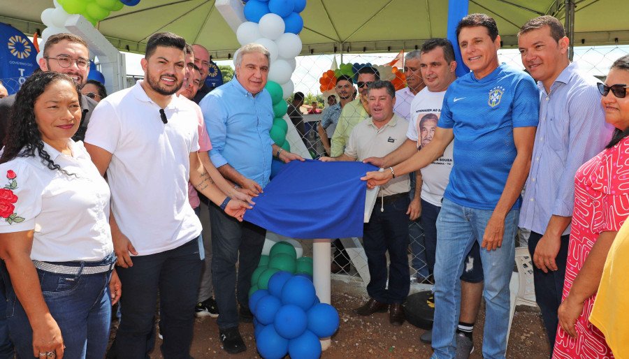 Abreulândia recebe nova infraestrutura esportiva com a reforma do Estádio Municipal Mariano Pereira (Foto: Esequias Araújo)
