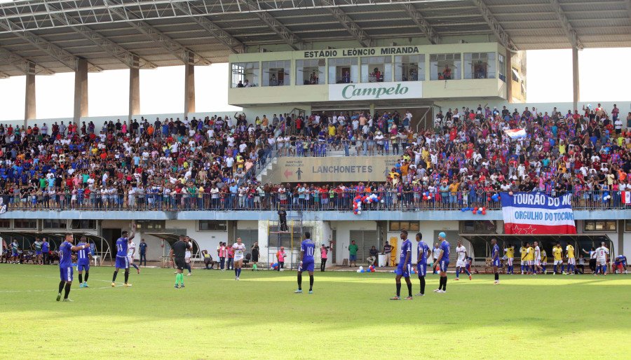 Partida foi realizada na tarde de sábado, 23, no Estádio Mirandão, em Araguaína (Foto: Marcio Vieira)