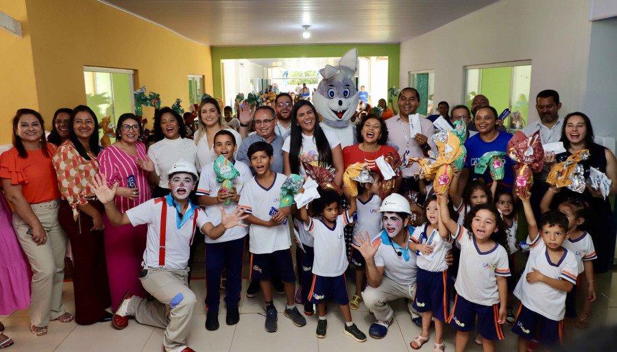 Primeira edição do Páscoa Feliz alcançou cerca de 500 crianças nos municípios de Palmas, Porto Nacional, Novo Acordo e Lajeado
