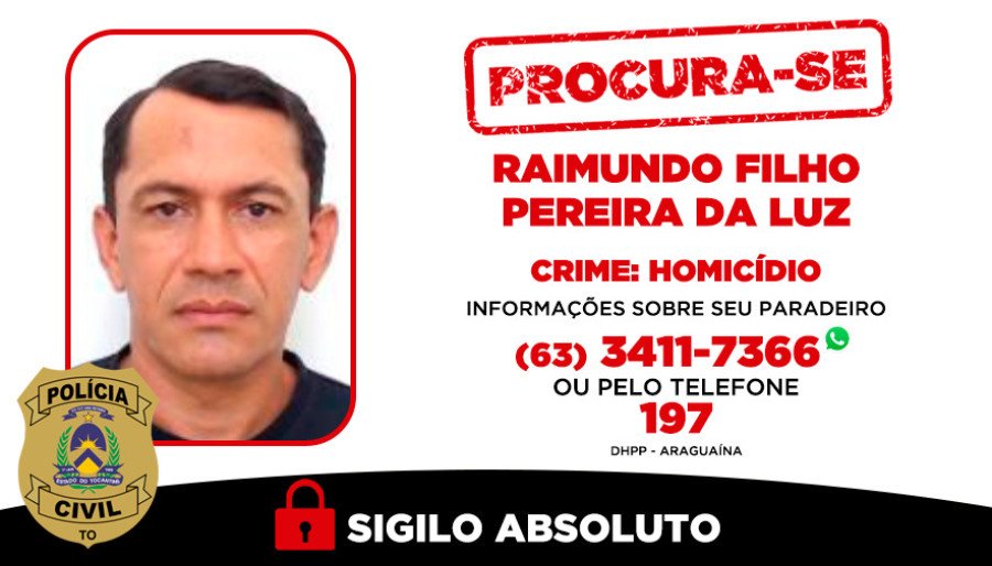 Raimundo Filho Pereira da Luz matou o namorado da ex-mulher (Foto: Divulgação/PC)