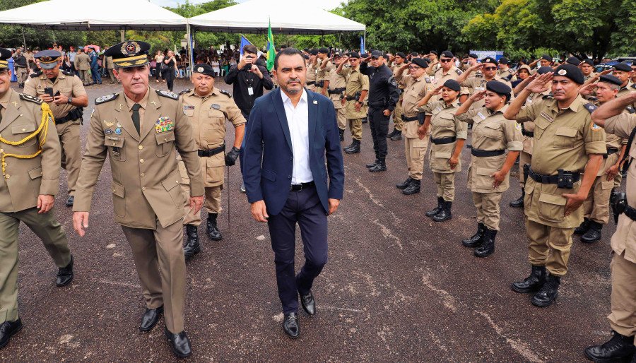 O evento foi conduzido pelo governador Wanderlei Barbosa, que demonstrou reconhecimento ao trabalho dos policiais militares