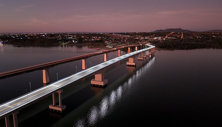 Ponte inaugurada (Foto: Tomaz Neto)