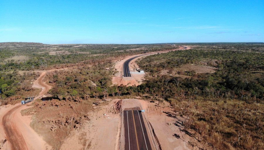 Uma das pontes que será construída fica localizada sobre o Rio Vermelho, entre Lagoa do TO e São Félix, na TO-247, com extensão de 74,20m