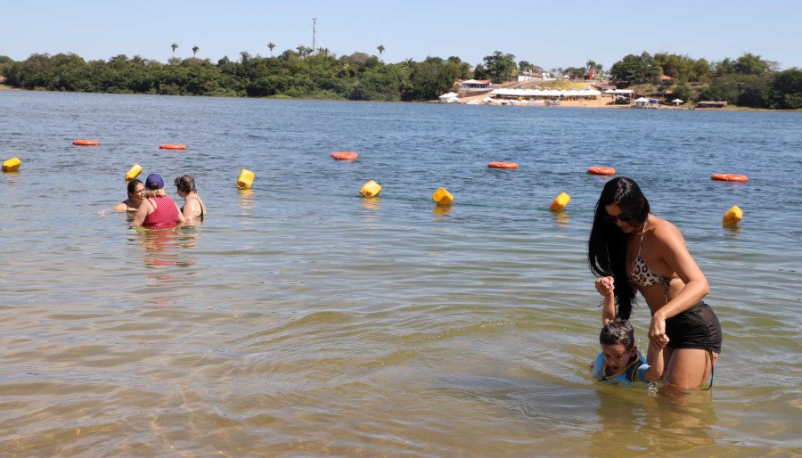 São esperados 2 mil visitantes por dia neste final de semana na Praia Pôr do Sol