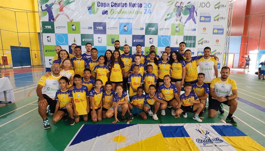 Com o apoio do Governo do Tocantins, delegação estadual conquista 40 medalhas na Copa Centro Norte de Badminton