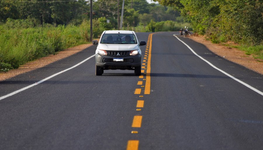 Inaugurado o trecho asfáltico de 6,71 km de extensão da TO-202, que liga Esperantina ao povoado Pedra Grande