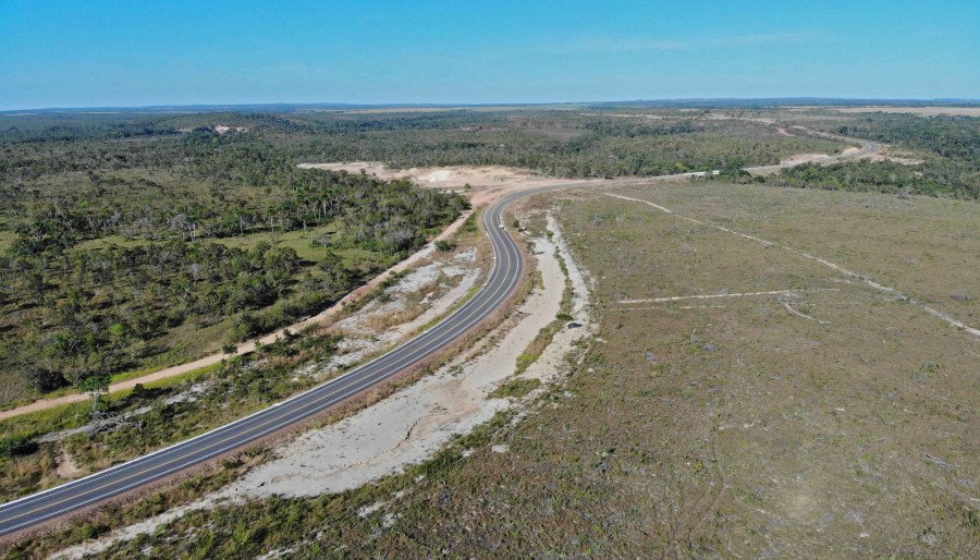 Primeiros 50 km de asfalto na rodovia TO-247 também são os primeiros pavimentados na espinha dorsal rodoviária que leva ao Jalapão