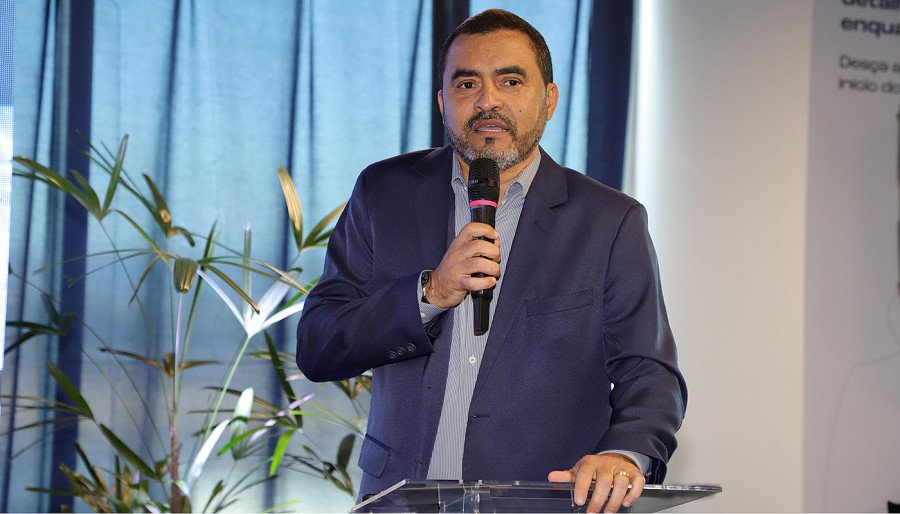 Ciente da necessidade de melhorias no aeroporto da capital do Tocantins, o governador Wanderlei Barbosa destacou a importância da obra para a população não só do Tocantins, mas de todo o Brasil (Foto: Adilvan Nogueira)