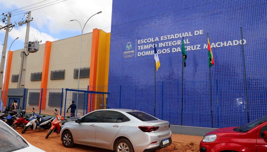 Entrega da Escola de Tempo Integral Domingos da Cruz Machado, com investimentos de mais de R$ 18 milhões