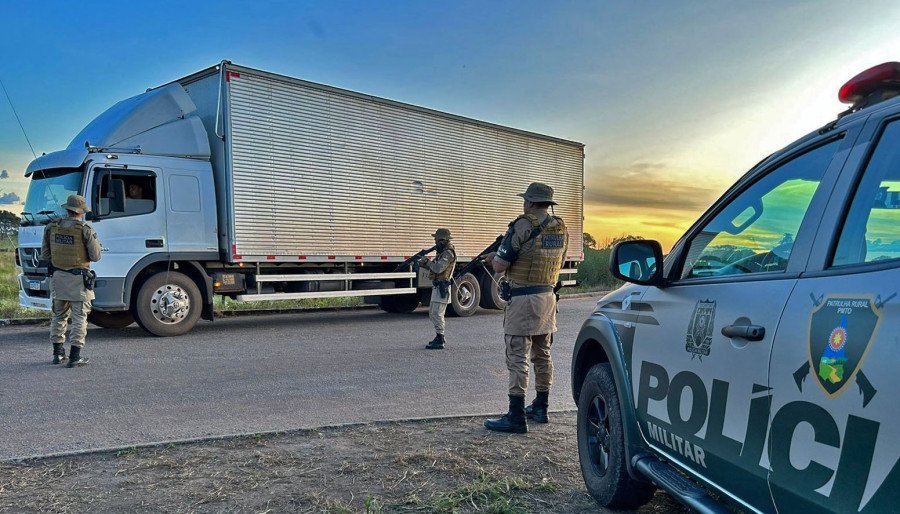 Operação realizada nas divisas do Tocantins (Foto: PMTO)