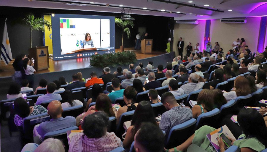 Ministra da Ciência, Tecnologia e Inovação participou, por videoconferência, da Conect (Foto: Aldemar Ribeiro)