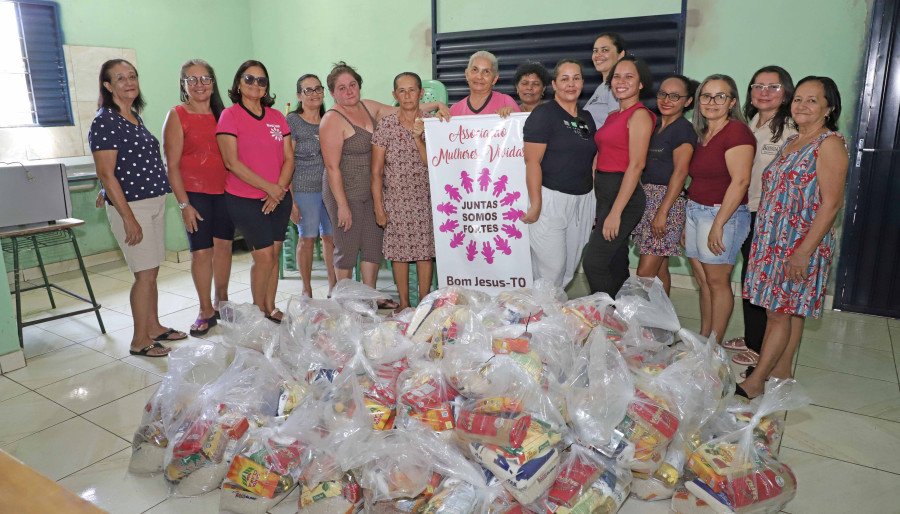 Associação atua há mais de 30 anos no município, desenvolvendo diversos trabalhos sociais (Foto: Loise Maria/Governo do Tocantins)