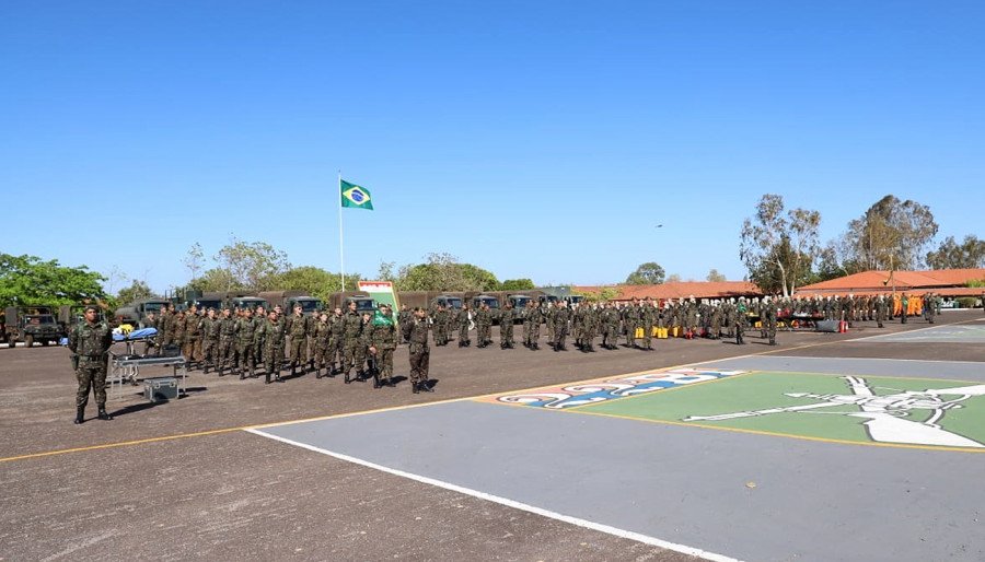 O Comando Militar do Planalto disponibilizou 160 militares especializados em combate a incêndios florestais no Tocantins