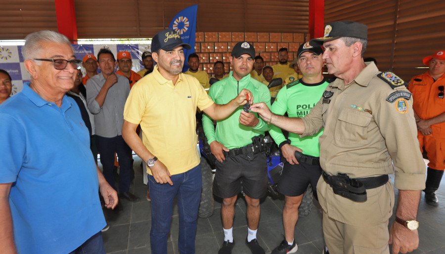 Veículos entregues à Patrulha do Turismo garantirão maior segurança para turistas e moradores na região do Parque Estadual do Jalapão