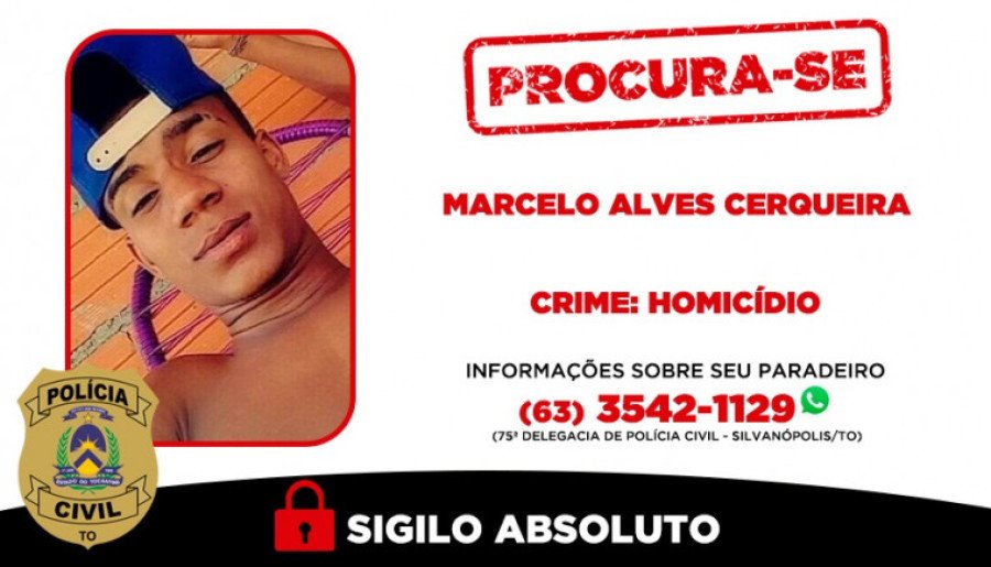 Procurado: Marcelo Alves Cerqueira, 30 anos (Foto: Divulgação)