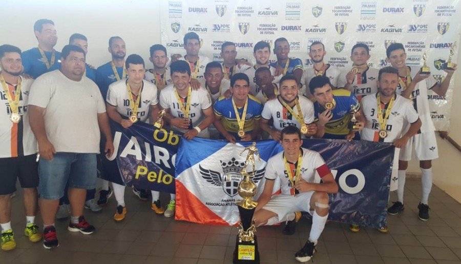 Invictus Futsal de AnanÃ¡s conquista o tÃ­tulo sem perder um jogo (Foto: DivulgaÃ§Ã£o/ FTFS)