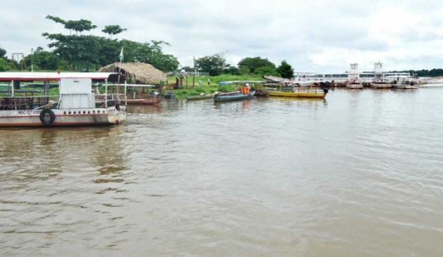 O nÃ­vel das Ã¡guas do rio Tocantins estÃ¡ 1,4m acima do normal