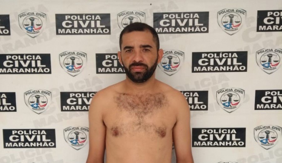 Aguido de Sousa Almeida, foi preso acusado de estuprar a enteada, menor de idade
