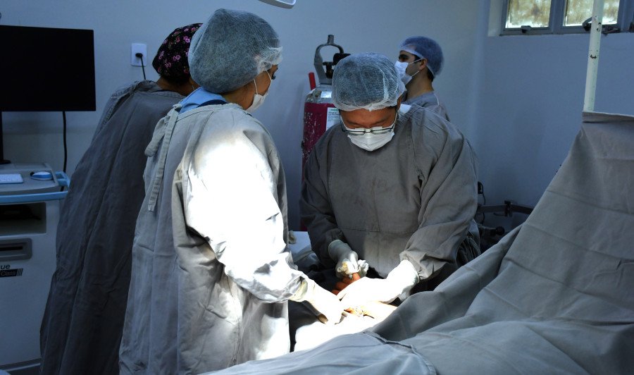 Mutirão de cirurgia no Hospital Regional de Paraíso do Tocantins (Foto: André Araújo/Governo do Tocantins)