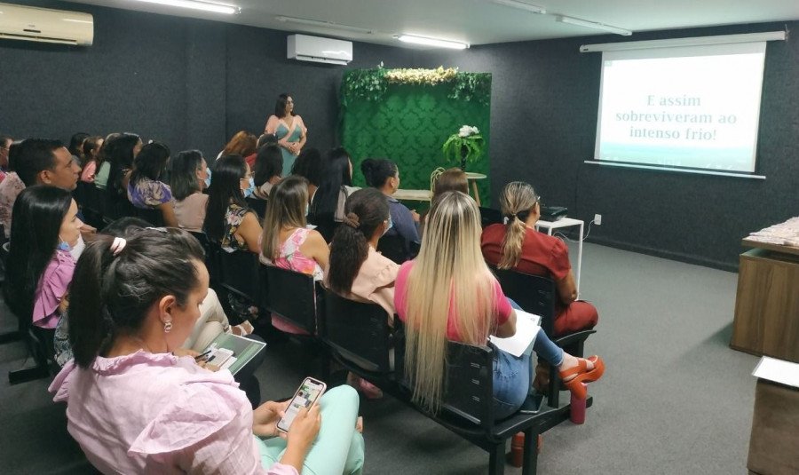 O Seminário teve palestra sobre ‘Parâmetros para Atuação do Assistente Social na Saúde’ (Foto: Divulgação/SES-TO)