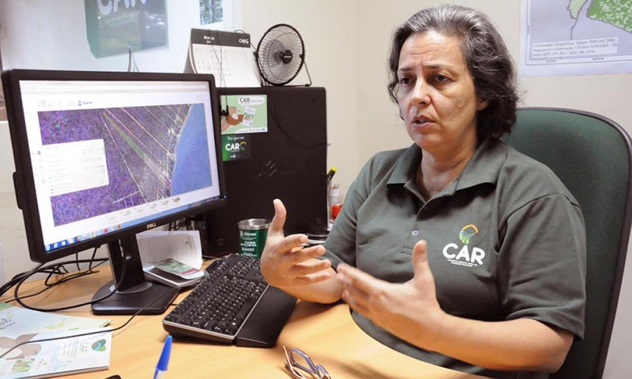 De acordo com Maria AmÃ©lia Fernandino, gerente do CAR, a maioria das propriedades rurais do Estado estÃ¡ localizada na regiÃ£o do Bico do Papagaio