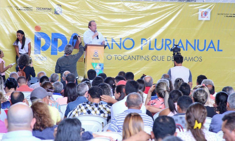 Governador Mauro Carlesse abriu os trabalhos da oitava consulta pÃºblica para elaboraÃ§Ã£o do Plano Plurianual (PPA) 2020/2023, nesta terÃ§a-feira, em GuaraÃ­