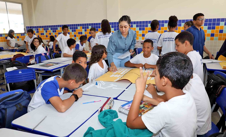 Tocantins já é referência nacional na alfabetização de crianças de até sete anos de idade (Foto: Juliana Carneiro)