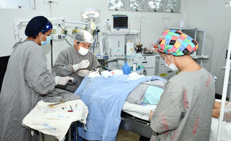 As cirurgias ocorreram em Palmas e Paraíso (Foto: André Araujo/Governo do Tocantins)