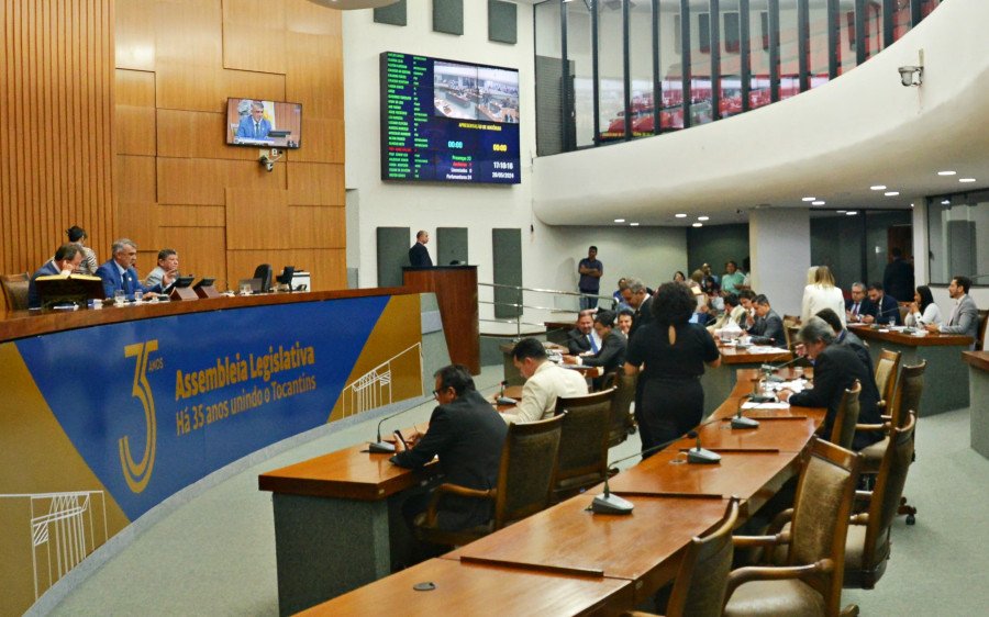 Eleição para o biênio 2025/2026 da Mesa Diretora da Assembleia Legislativa do Tocantins será realizada na terça-feira, 4 (Foto: Koró Rocha)