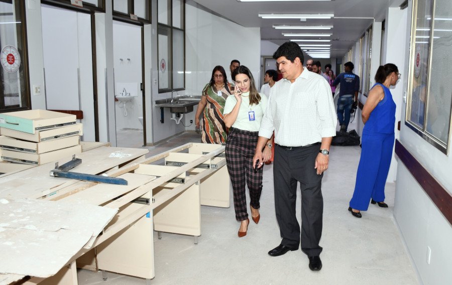 A ampliação da unidade busca ofertar mais conforto aos pacientes atendidos no Hospital Geral de Palmas (Foto: André Araújo/Governo do Tocantins)