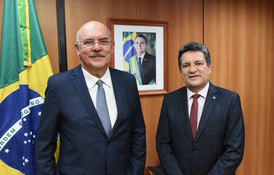 Em audiência com o ministro da Educação, deputado Damaso solicitou apoio para que possa ser construído o câmpus da UFNT em Guaraí
