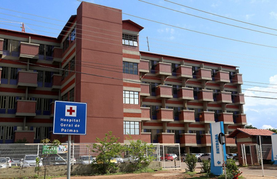 Criança está em estado grave e em coma no Hospital Geral de Palmas (Foto: Divulgação)