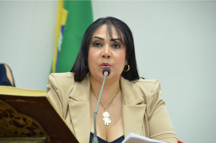 Deputada Professora Janad Valcari solicita implantação de serviços do Detran no município de Palmeirópolis (Foto: Divulgação)