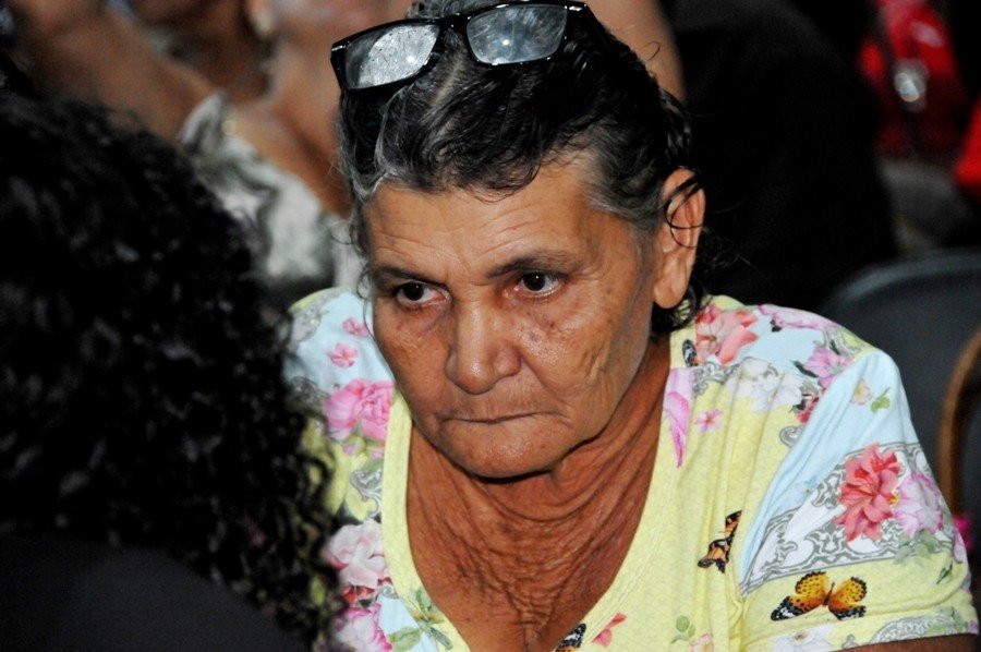 Dona NÃªga, presidente da AssociaÃ§Ã£o das Quebradeiras de Coco BabaÃ§u de AugustinÃ³polis