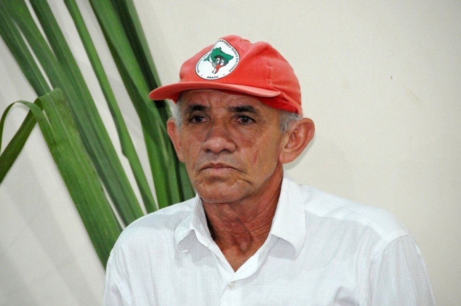 JosÃ© Pinheiro, um dos coordenadores estaduais do Movimento dos Trabalhadores Rurais Sem Terra