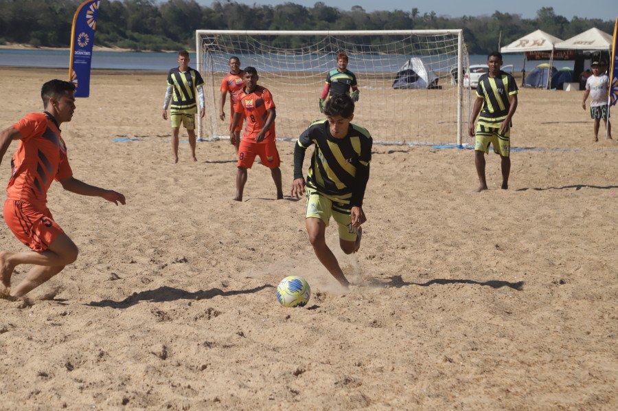 Governo do Tocantins promove disputas de beach soccer, futevôlei e vôlei de areia na Temporada de Praia, por meio do projeto Esporte Verão