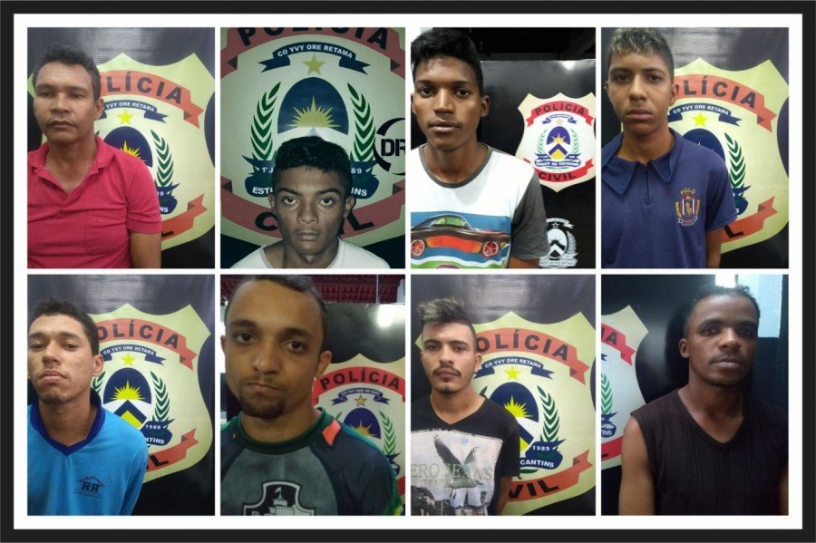 OperaÃ§Ã£o Assepsis prende oito suspeitos de praticar roubos em AraguaÃ­na