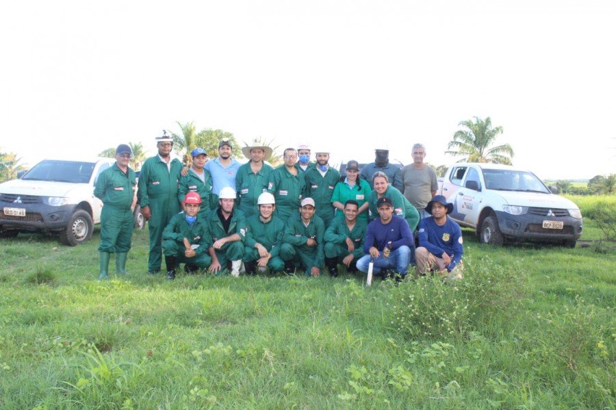 Equipes da AdeparÃ¡ receberam treinamentos sobre controle da raiva dos herbÃ­voros em RedenÃ§Ã£o-PA (Foto: DivulgaÃ§Ã£o Adapec)