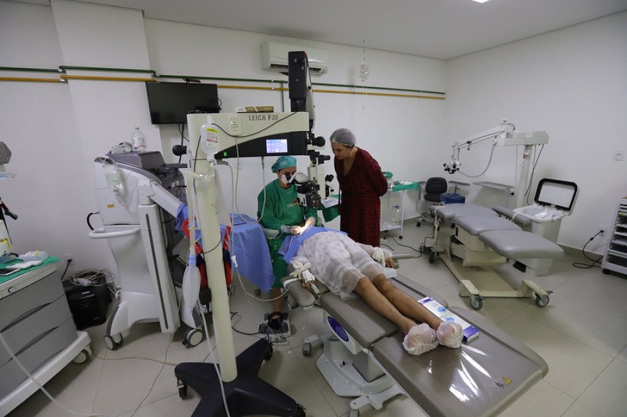 Na primeira etapa o programa Tocantins - Catarata Zero realizou 1,8 mil cirurgias (Foto: Divulgação)