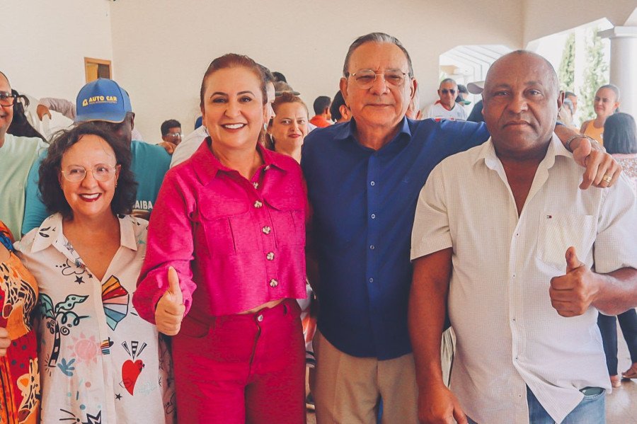 Senadora Kátia participou de reunião com líderes políticos (Foto: Divulgação)