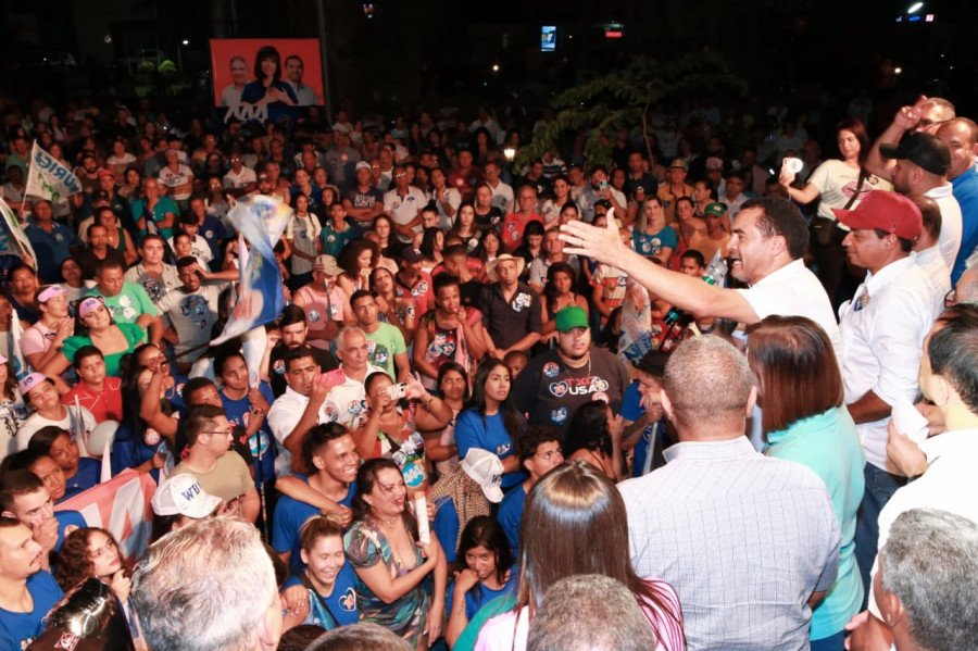 Wanderlei Barbosa consolida liderança isolada na região sudeste do Tocantins, com grande comício em Dianópolis (Foto: Divulgação)