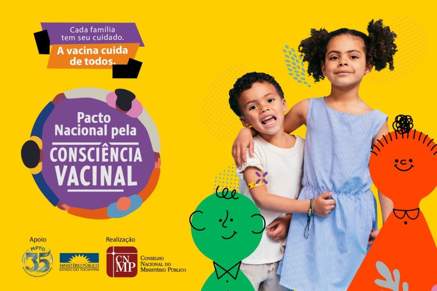 CNMP, MPTO e Governo do Tocantins assinam Pacto Nacional pela Consciência Vacinal (Foto: Divulgação)