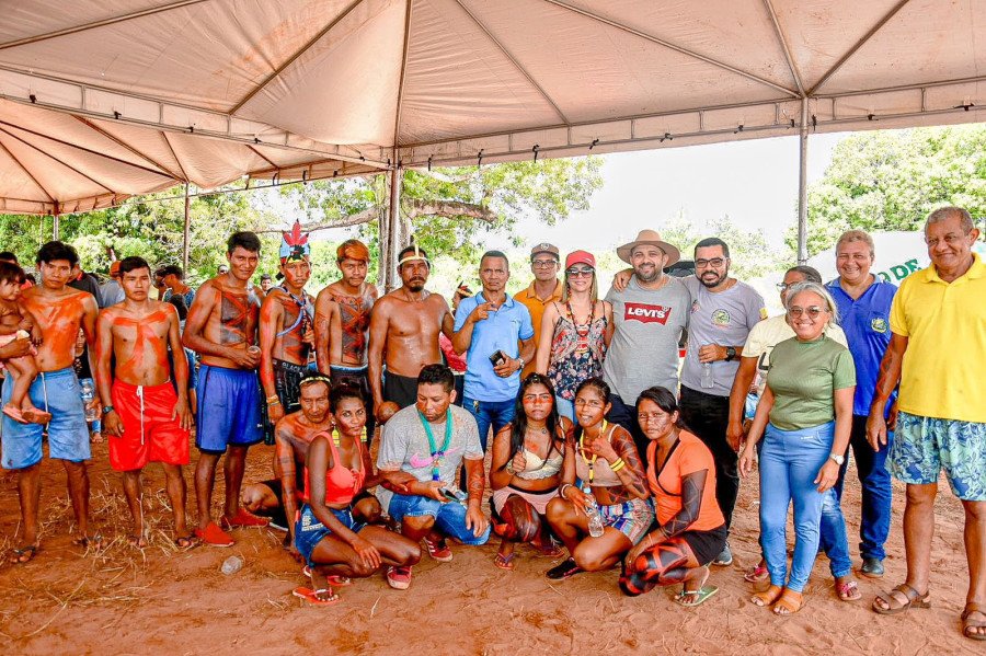 Escola Municipal Santo Antônio da Cachoeira desenvolve projeto de cultura indígena na aldeia Mata Grande no município de Maurilândia