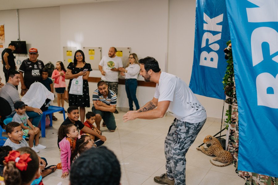 Crianças do HGP conhecem o projeto ‘SOS Ambiental’ (Foto: Divulgação)