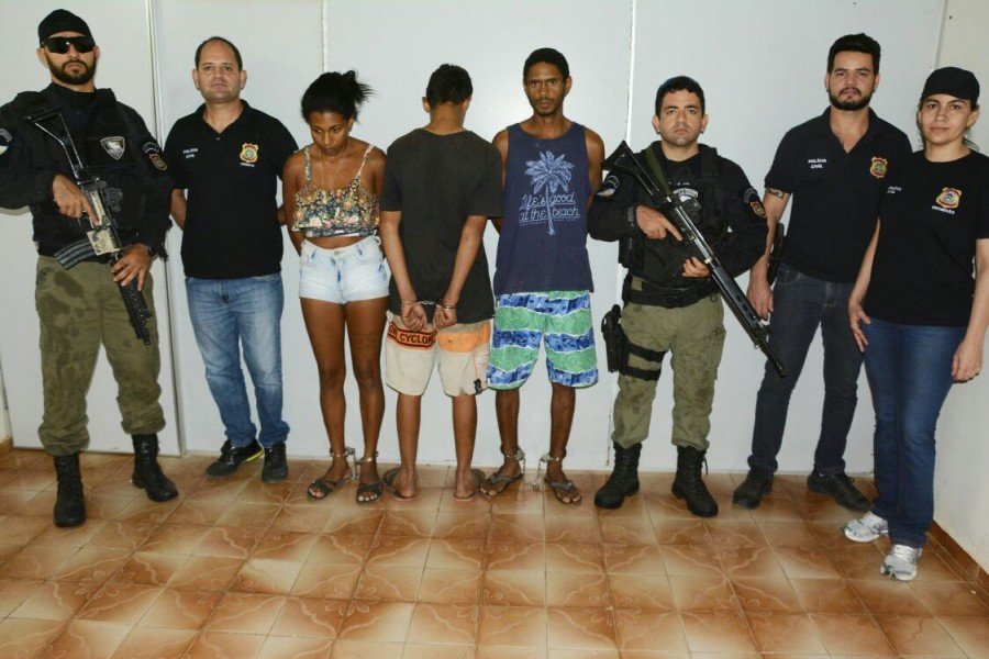 PolÃ­cia Civil deflagra operaÃ§Ã£o contra Ã  criminalidade e prende suspeitos por trÃ¡fico de drogas em Taguatinga