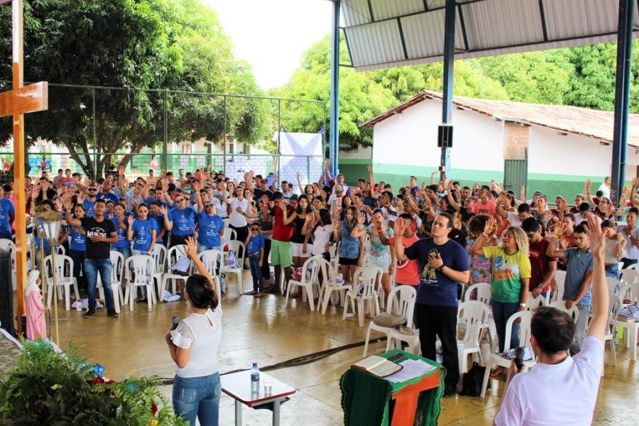 Cerca de 600 jovens se reuniram em TocantinÃ³polis para a JDJ 2018
