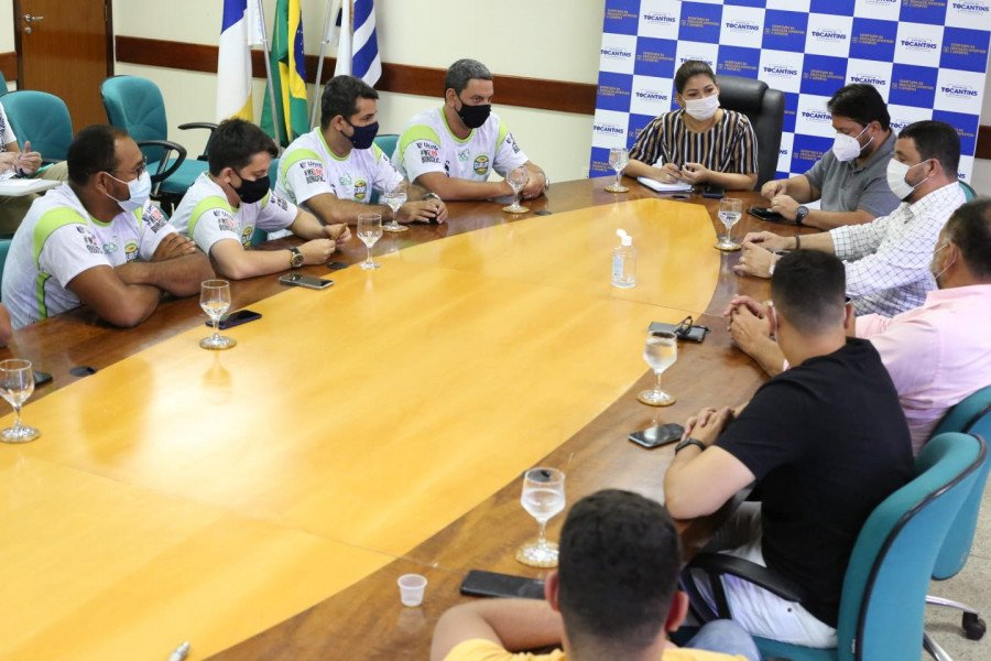 A reunião foi pautada nas discussões de um trabalho integrado para o fortalecimento do esporte no Estado (Foto: Marcio Vieira)