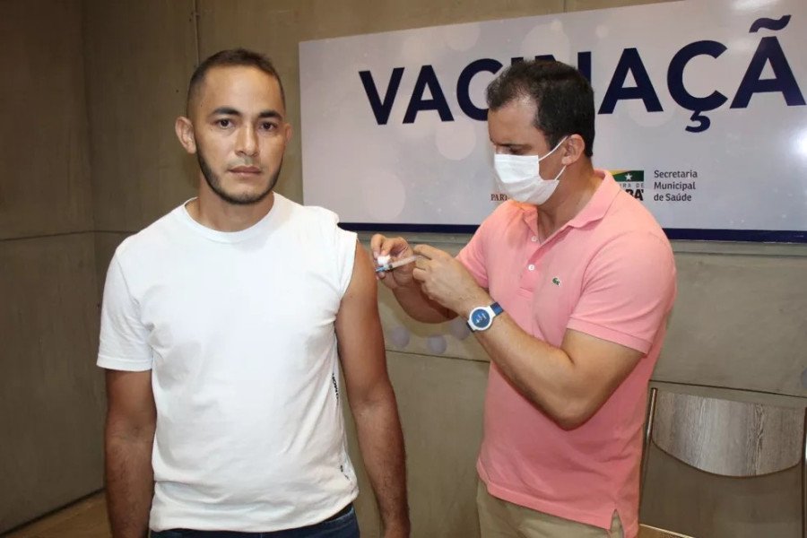 Apesar de campanha, vacinação em Marabá é pouco procurada pela população (Foto: Ascom/Prefeitura de Marabá)